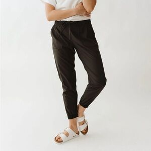 Albion jetsetter jogger pant - black - Size M medium tall